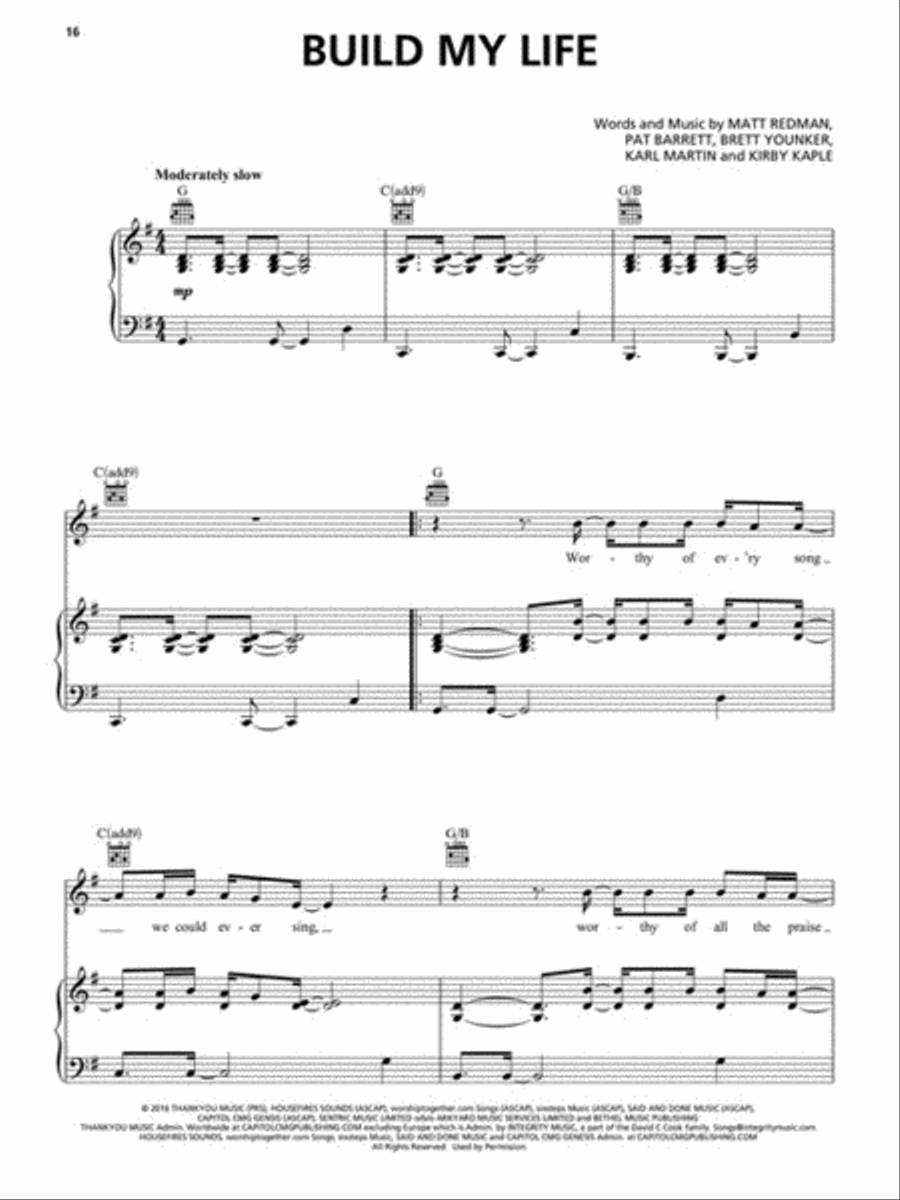 Top 25 Worship Songs Top 25 Worship Songs Piano, Vocal, Guitar scores gallery preview page 5