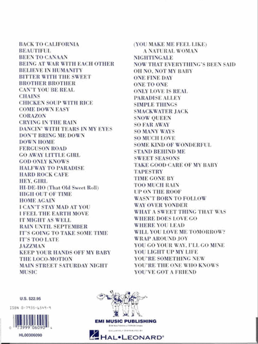 Carole King Deluxe Anthology