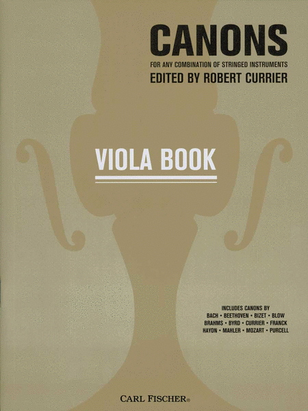 Canons: Viola Book