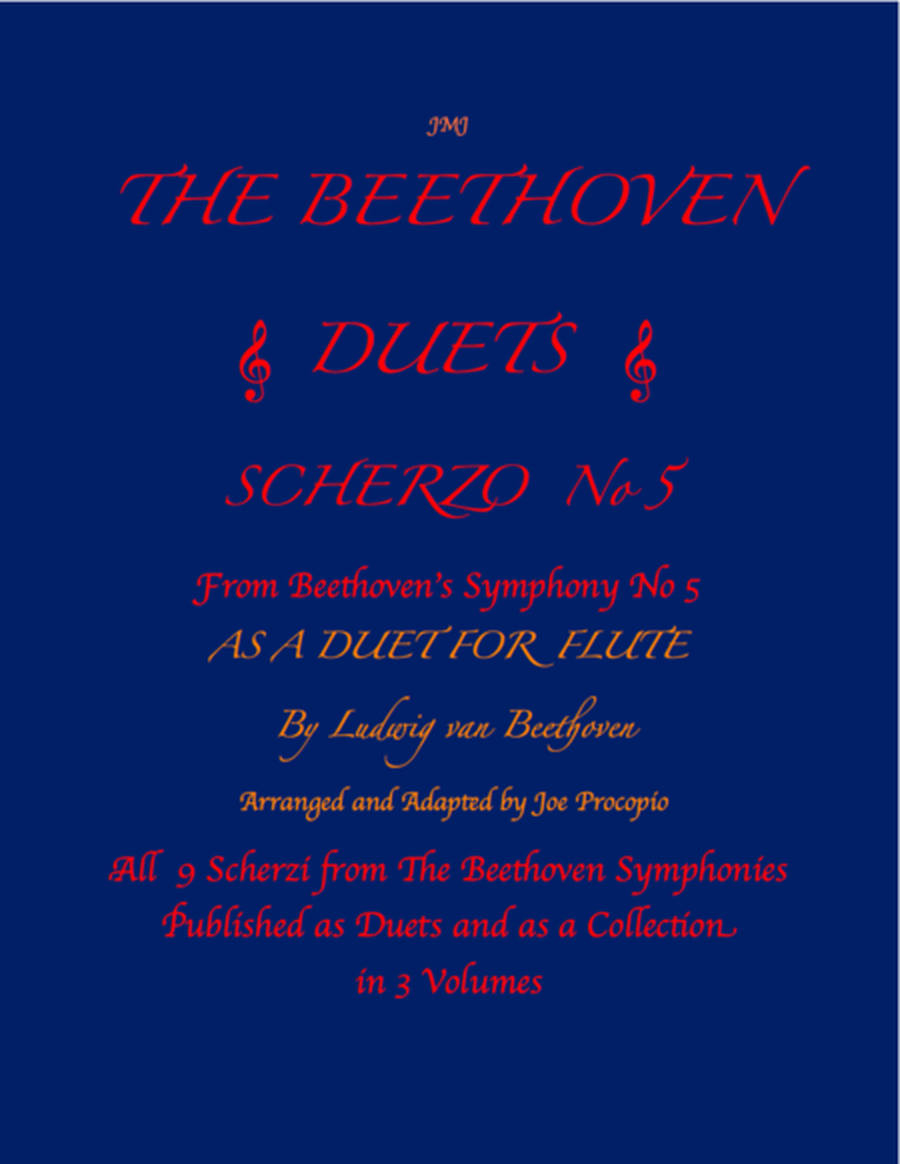 The Beethoven Duets For Flute Scherzo No. 5 image number null