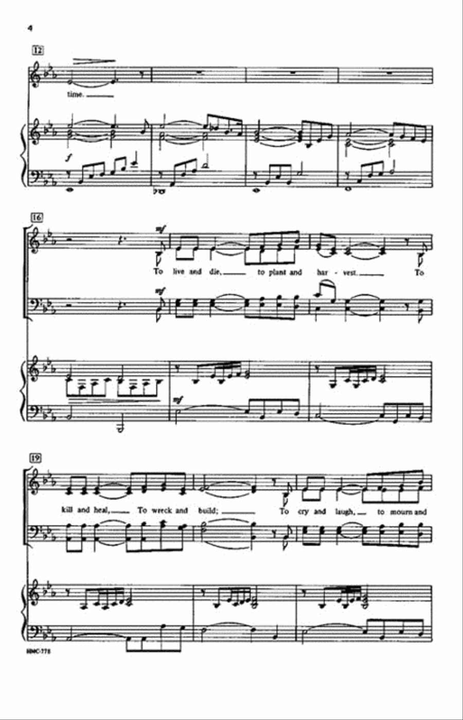 To Everything There Is a Season 4-Part scores gallery preview page 3