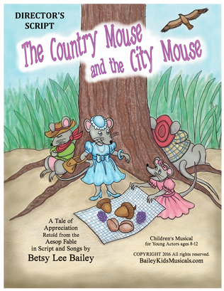 Book cover for The Country Mouse and the City Mouse - Director's Script