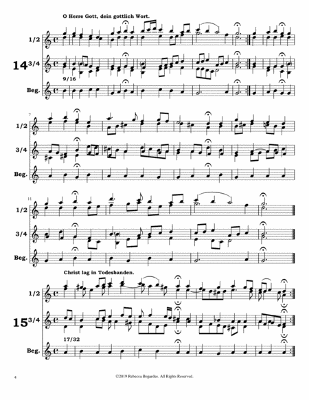 Bach Chorales 11-20 image number null