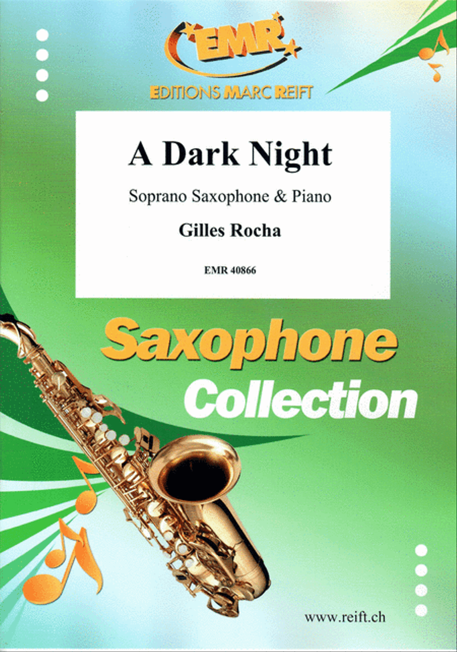 A Dark Night A Dark Night Soprano Saxophone scores gallery preview page 1