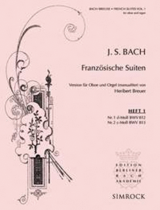 Französische Suiten BWV 812 and 813 Heft 1