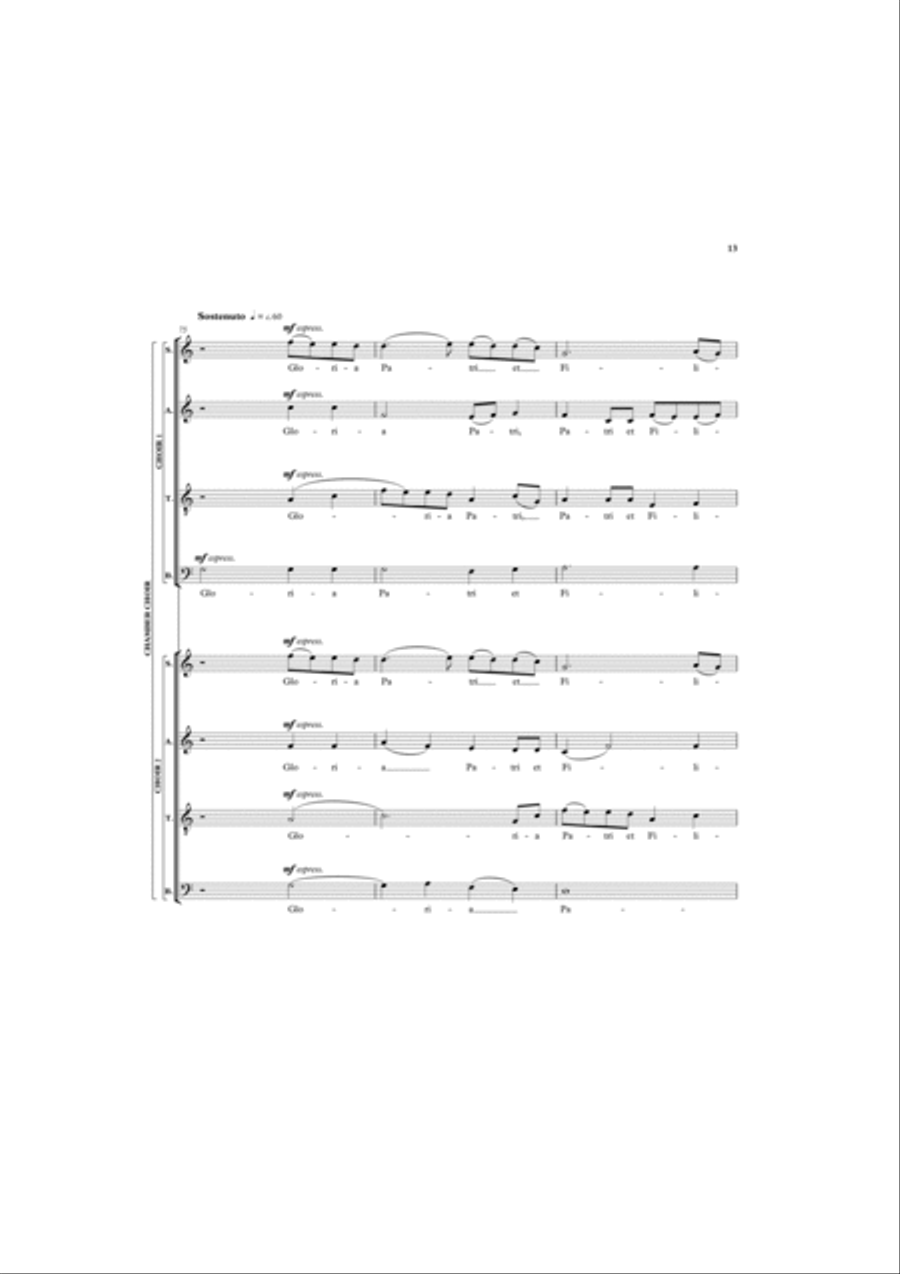 Salisbury Vespers Divisi scores gallery preview page 13