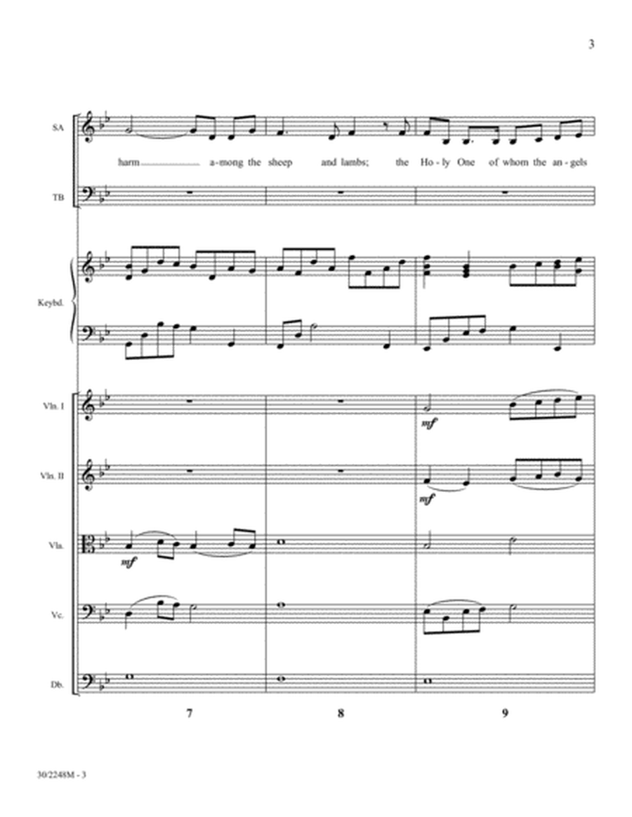 A Child, A King - String Orchestra Score and Parts