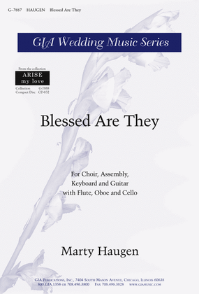 Book cover for Blessed Are They - Instrument edition