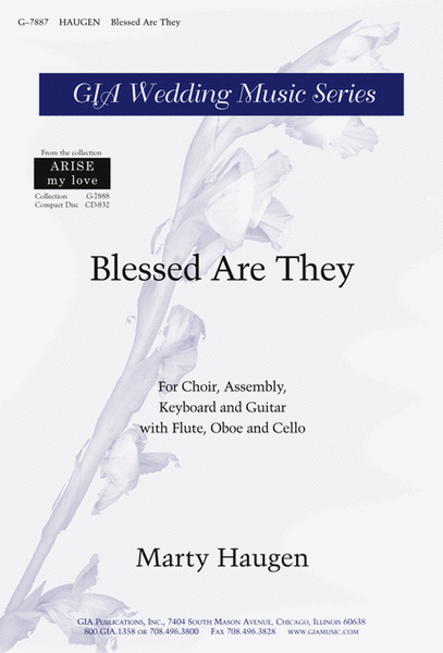 Blessed Are They - Instrument edition