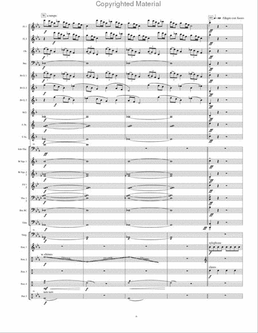 Seminar Concert Band scores gallery preview page 9