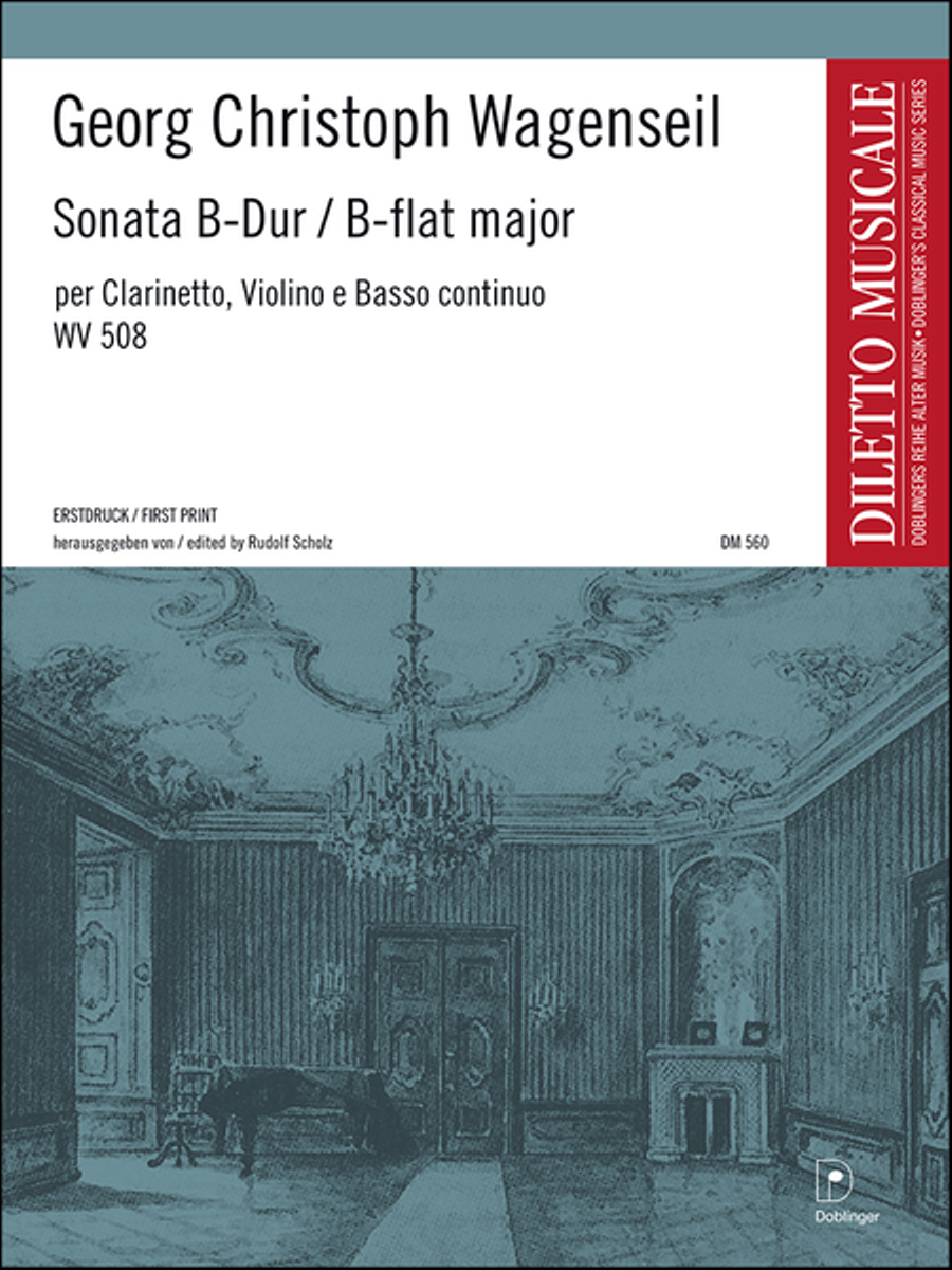 Sonata B-Dur Sonata B-Dur School and Community scores gallery preview page 1