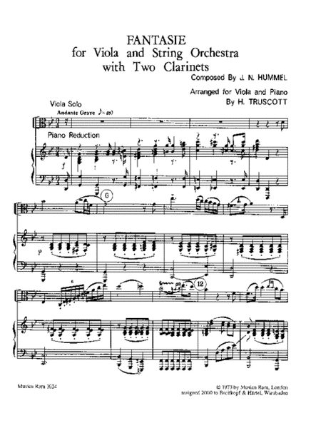 Fantasia in G minor