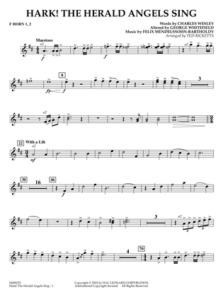 Hark! The Herald Angels Sing (arr. Ted Ricketts) - Bb Trumpet 2