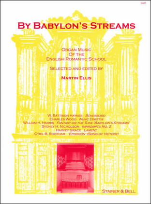 Book cover for By Babylon's Streams. Organ