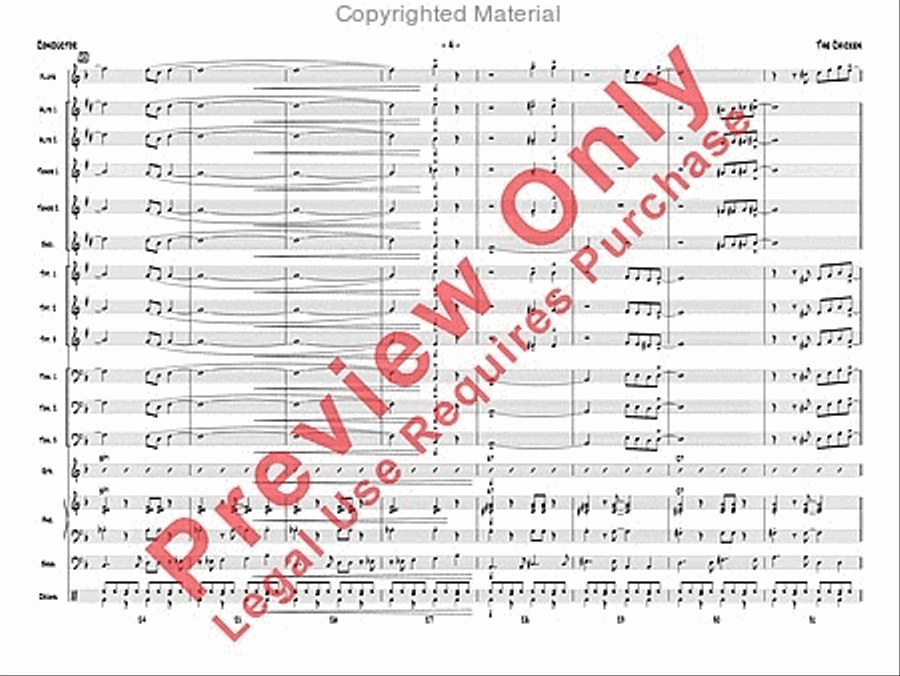 The Chicken Jazz Ensemble scores gallery preview page 7