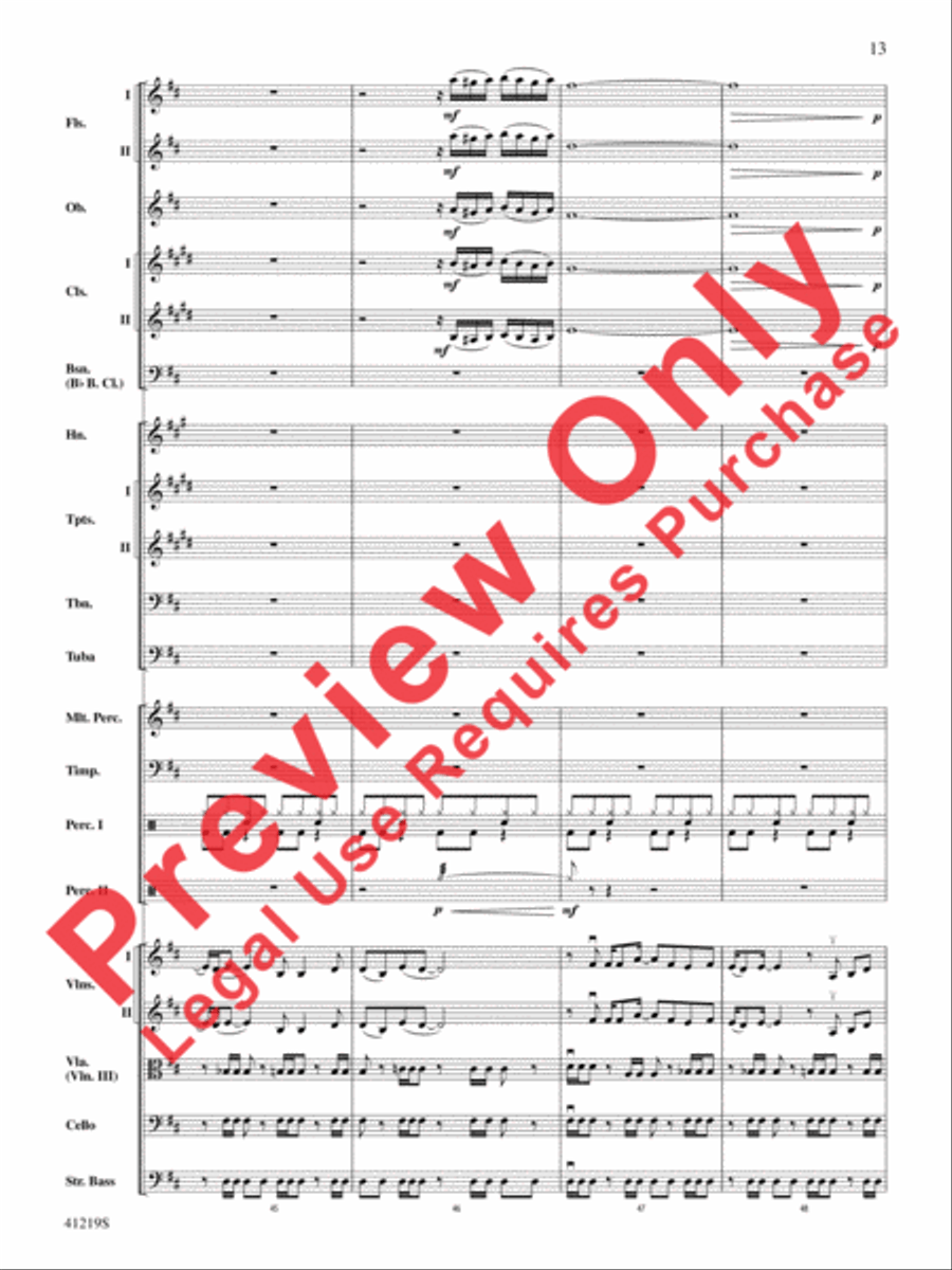 Led Zeppelin Reunion Full Orchestra scores gallery preview page 14