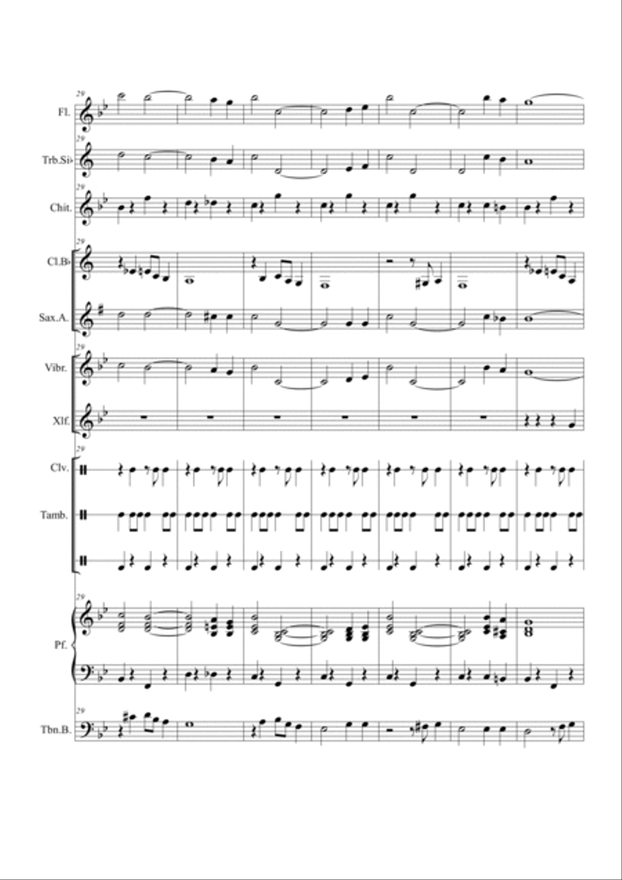 Mack The Knife Large Ensemble scores gallery preview page 5