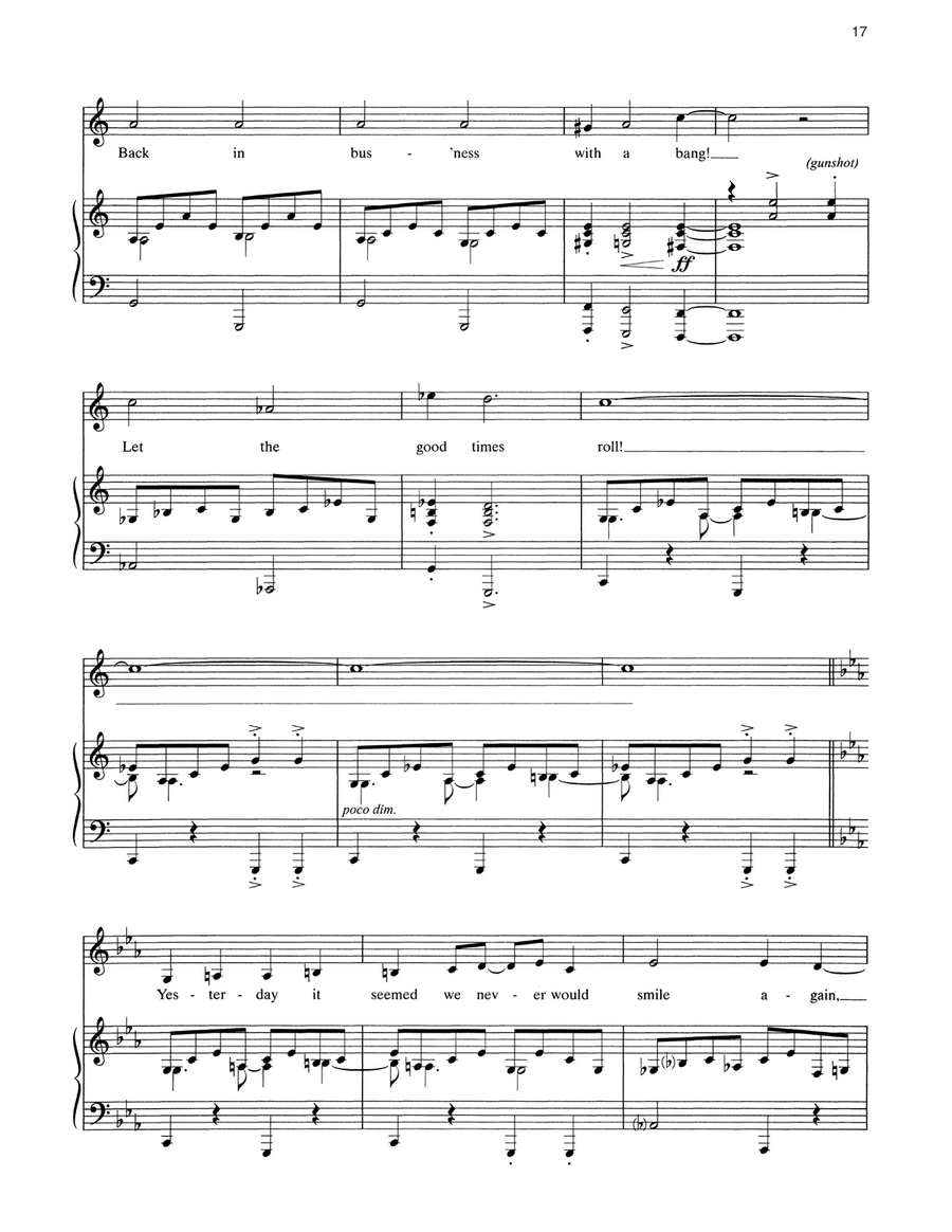 Back In Business Back In Business Voice scores gallery preview page 6