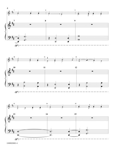 Holy, Holy, Holy (Handbell Duet Sheet Music Digital Download) image number null