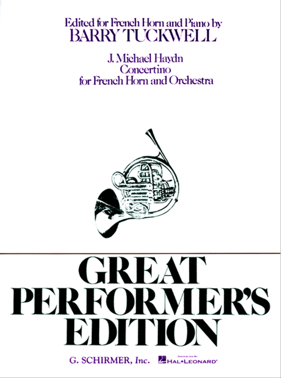 Concertino Horn scores gallery preview page 1