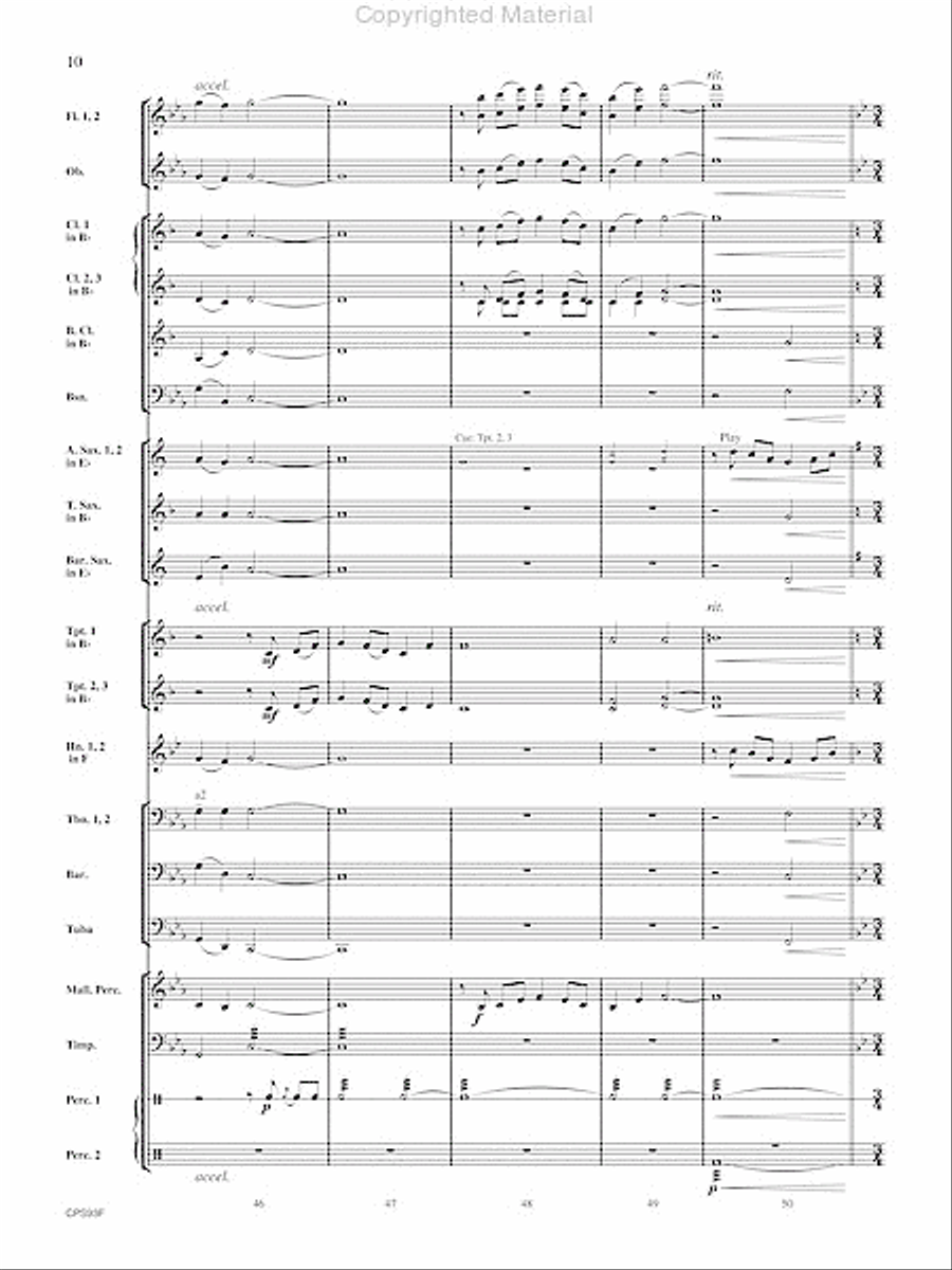 Fantasy on Early American Tunes Fantasy on Early American Tunes Concert Band scores gallery preview page 11