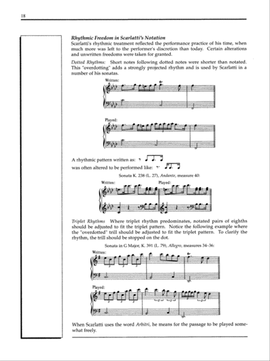 At the Piano with Scarlatti Piano Solo scores gallery preview page 42