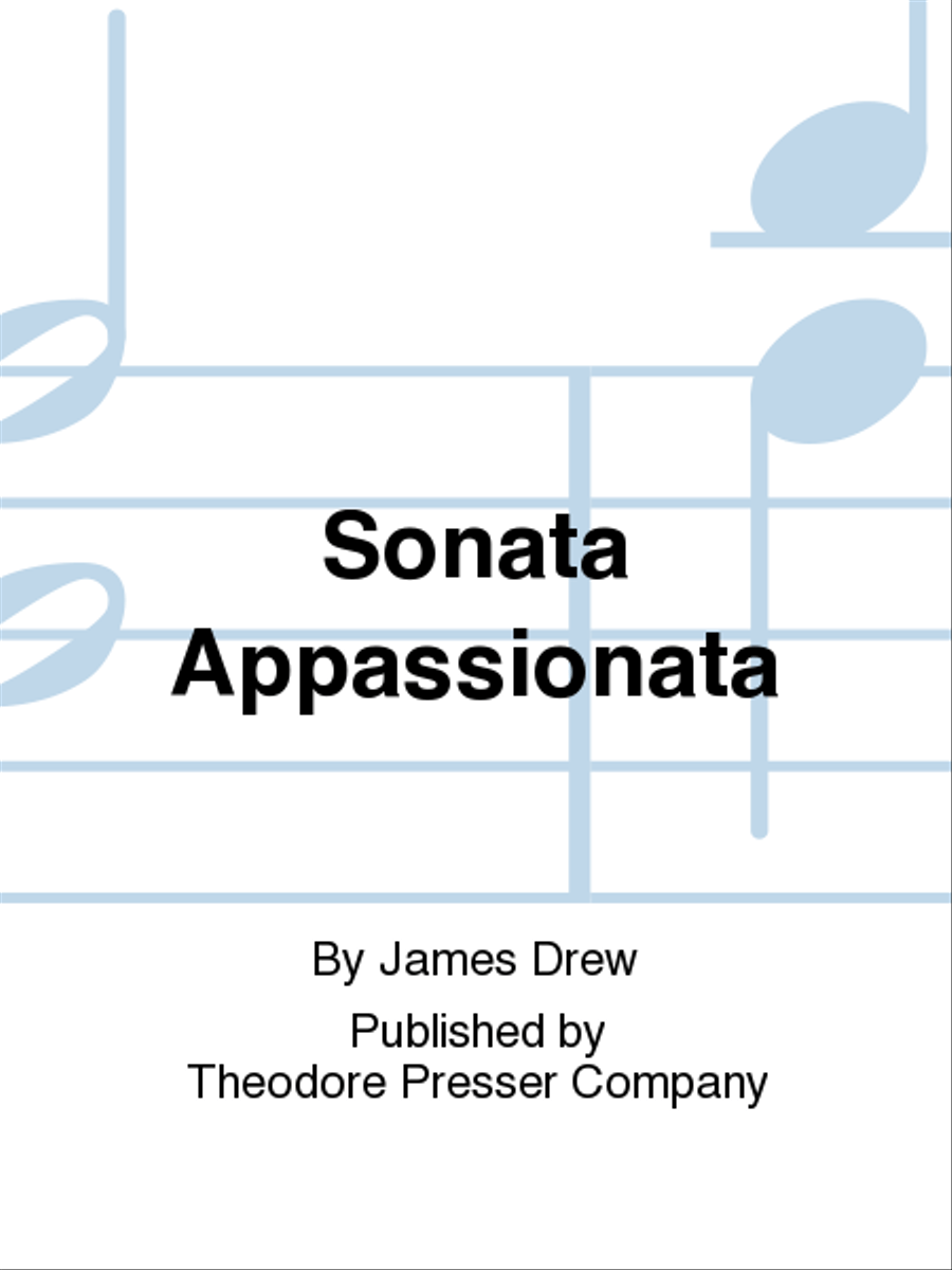 Sonata Appassionata Chamber Music scores gallery preview page 1