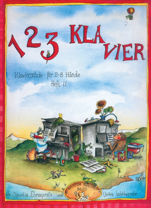Book cover for 1 2 3 KLAVIER