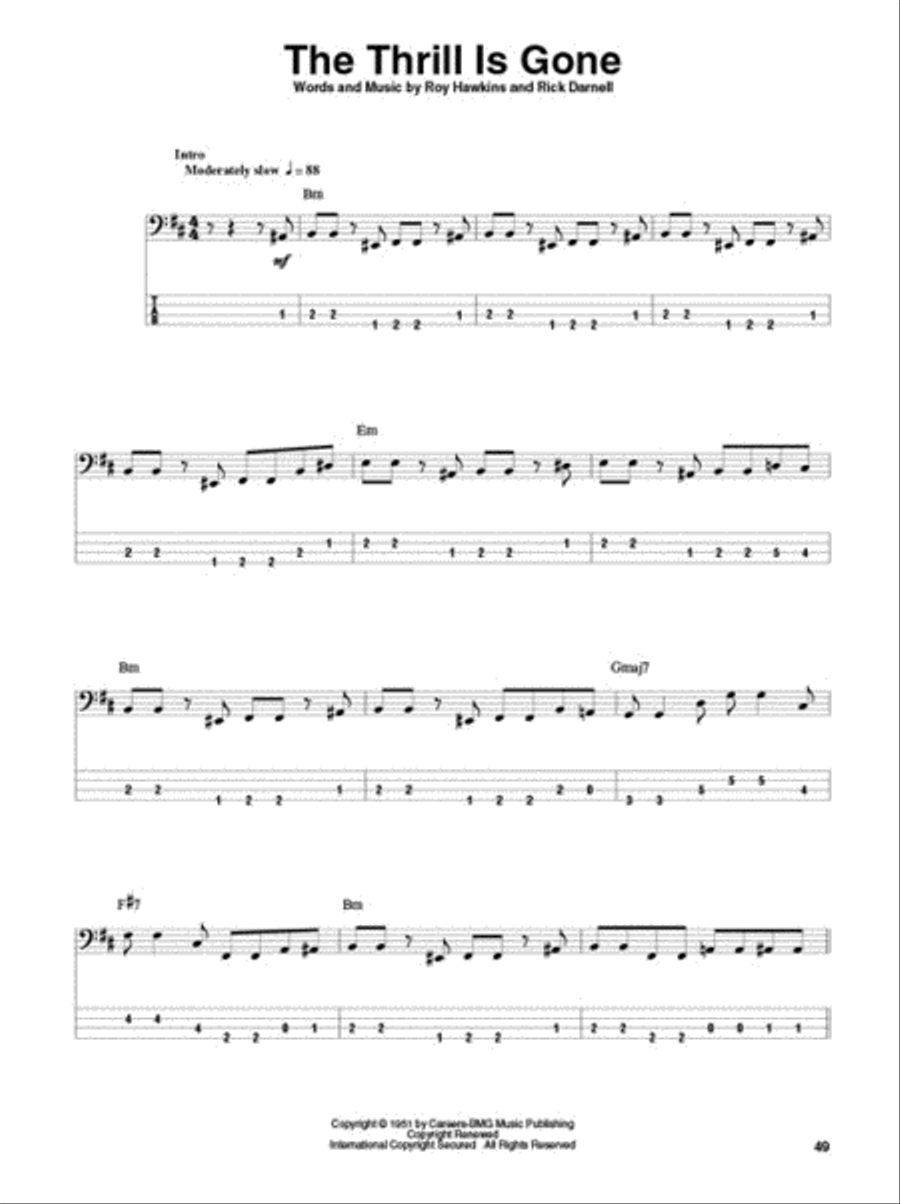 Blues Blues Electric Guitar scores gallery preview page 4