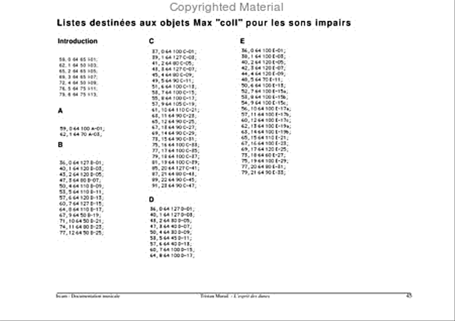 L'Esprit Des Dunes Electronic Media scores gallery preview page 39