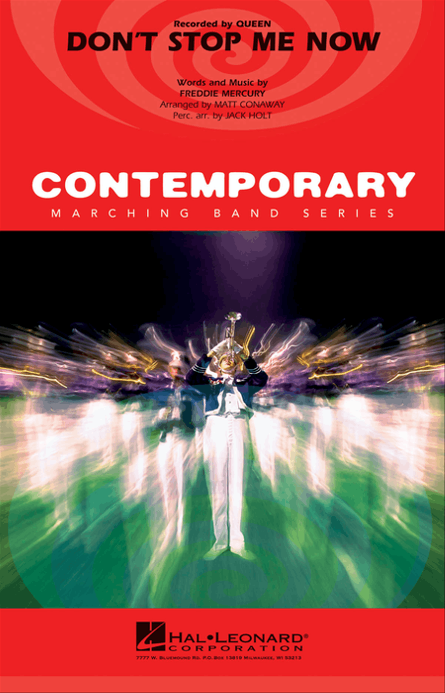 Don't Stop Me Now Marching Band scores gallery preview page 1