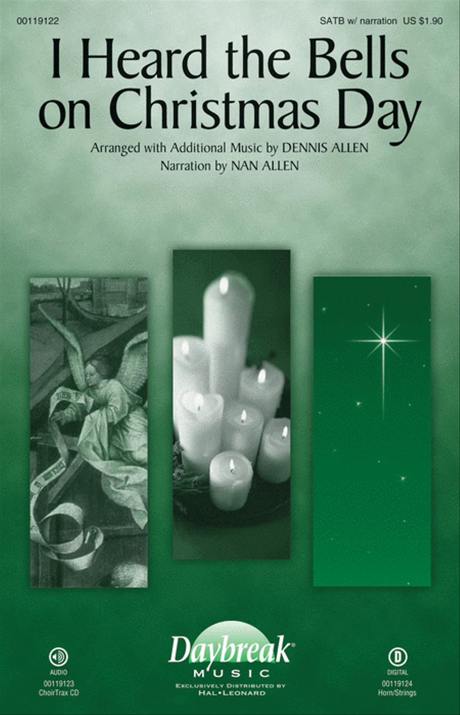 I Heard the Bells on Christmas Day 4-Part scores gallery preview page 1