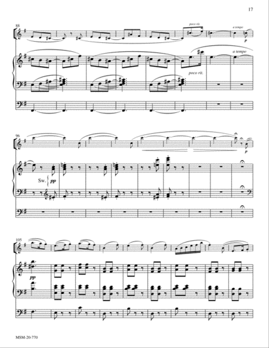 Romance and Scherzo from Suite, Op. 34 Flute scores gallery preview page 9