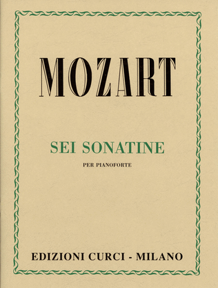 Book cover for 6 Sonatine "Viennesi"