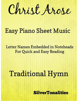 Christ Arose Easy Piano Sheet Music
