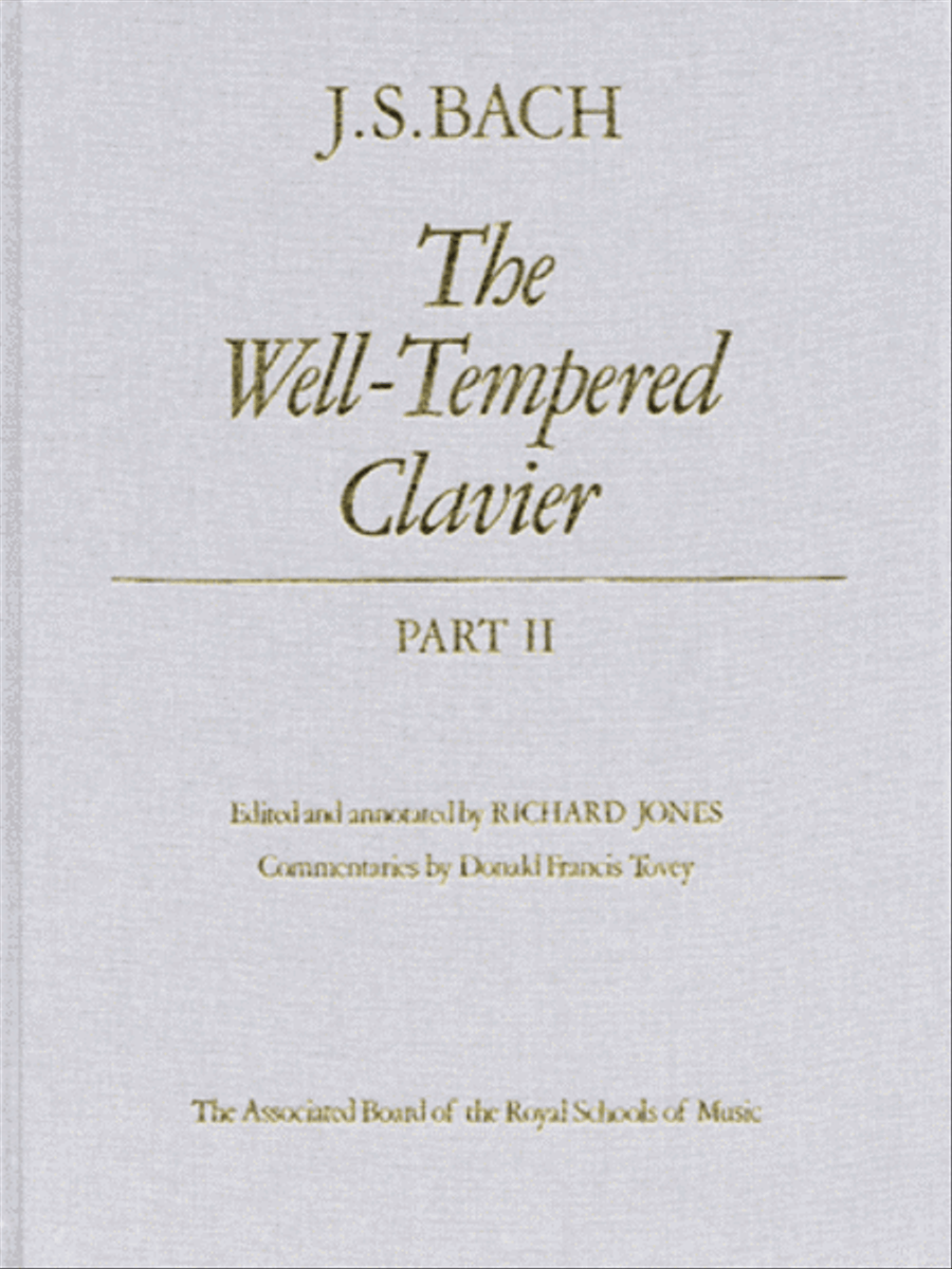 The Well-Tempered Clavier, Part II Piano Method scores gallery preview page 1