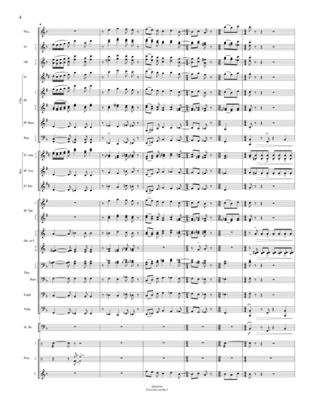 Regiment Of Heroes Windependence Artist Level - Conductor Score (Full Score)