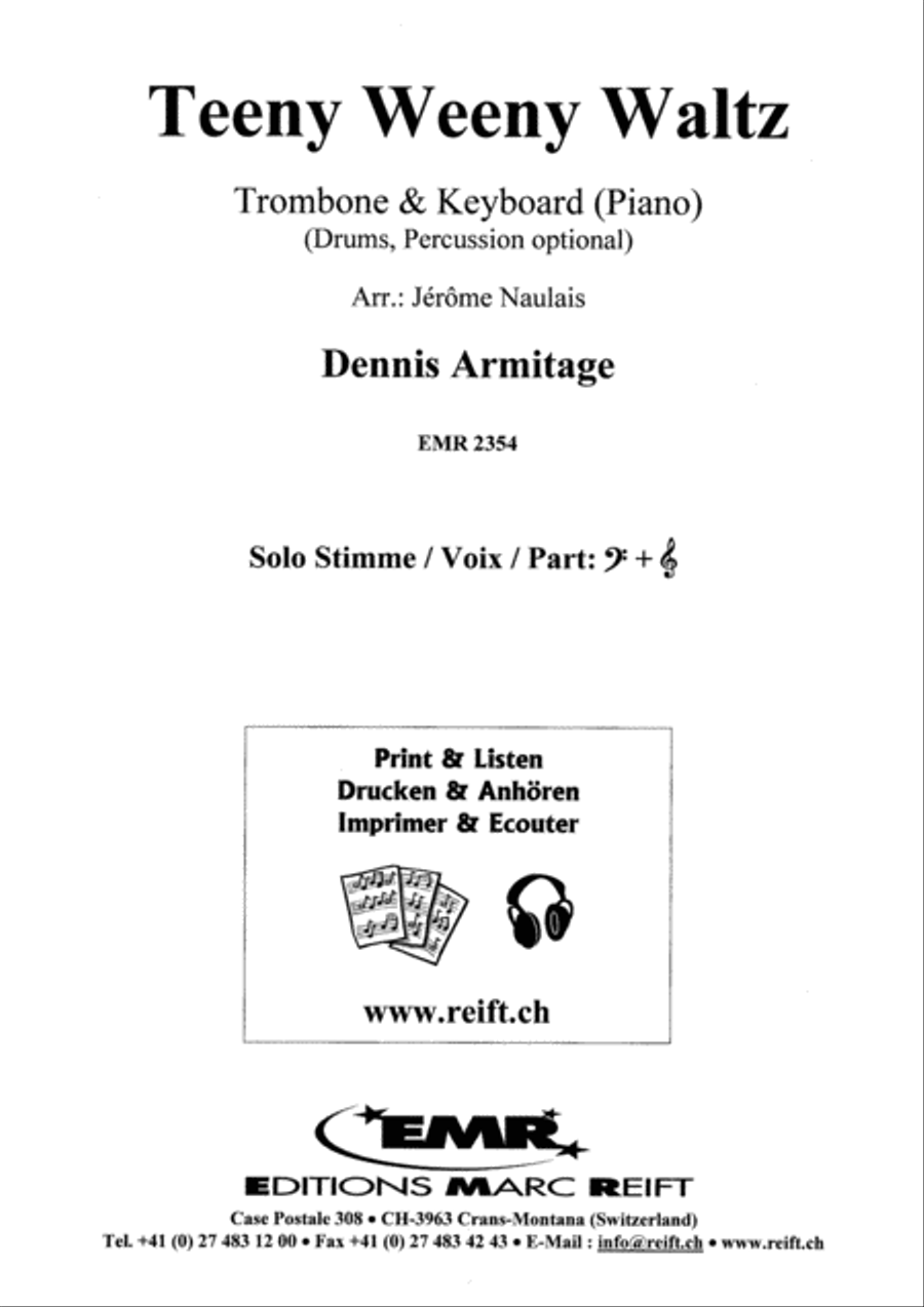 Teeny Weeny Waltz Piano Accompaniment scores gallery preview page 2