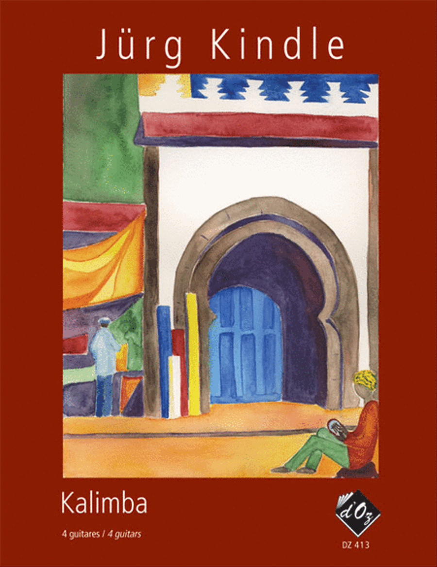 Kalimba Kalimba Guitar Ensemble scores gallery preview page 1