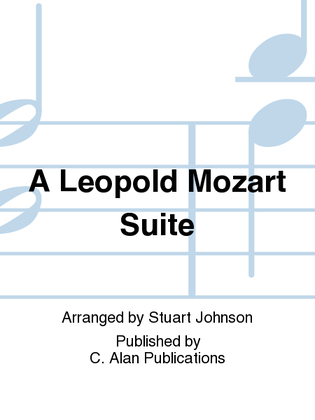 Book cover for A Leopold Mozart Suite