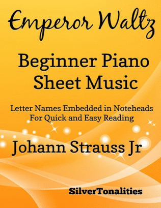Emperor Waltz Opus 437 Beginner Piano Sheet Music