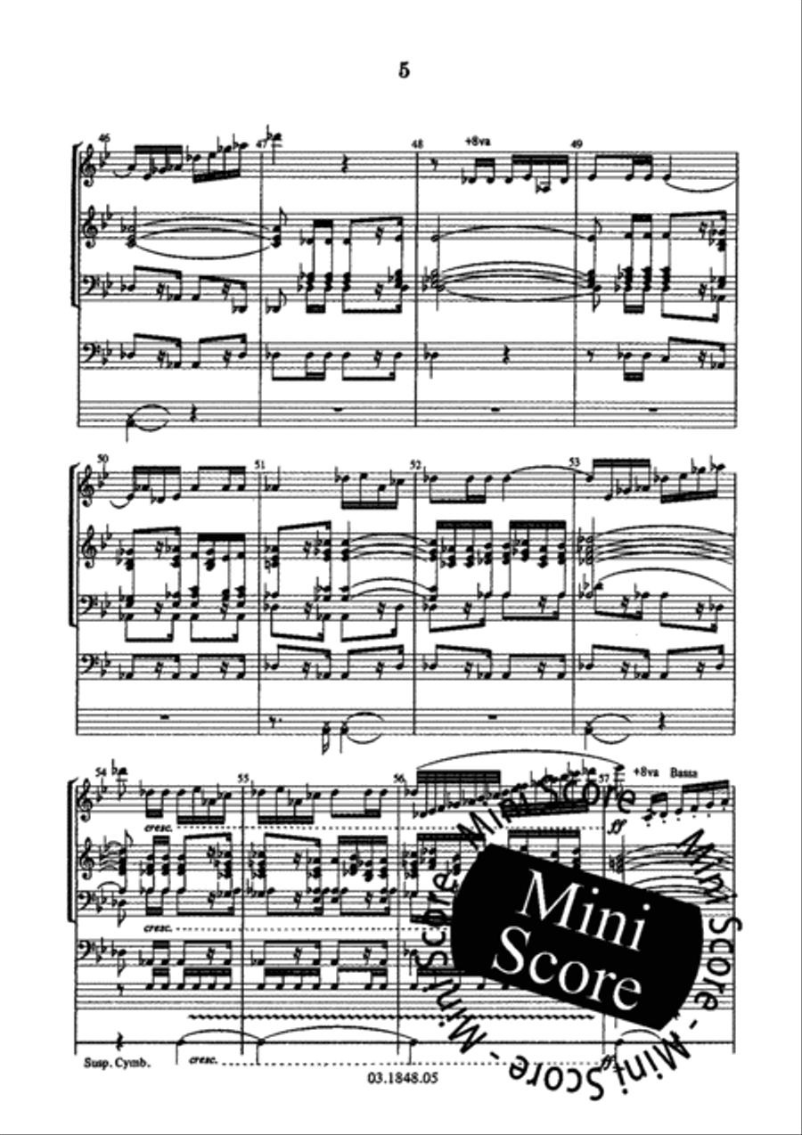 Summa Cum Laude Concert Band scores gallery preview page 44