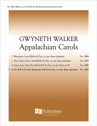 Book cover for Appalachian Carols: 4. Go Tell It on the Mountain