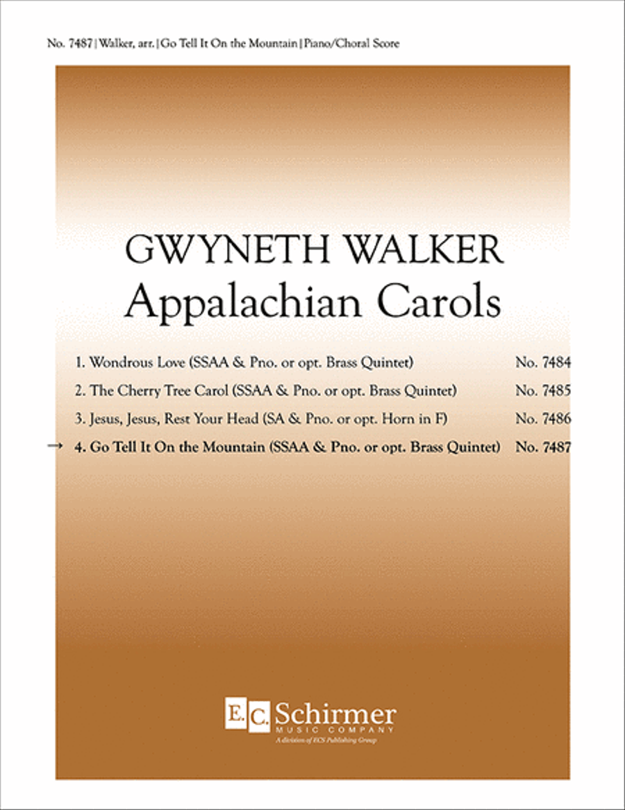 Appalachian Carols: 4. Go Tell It on the Mountain image number null