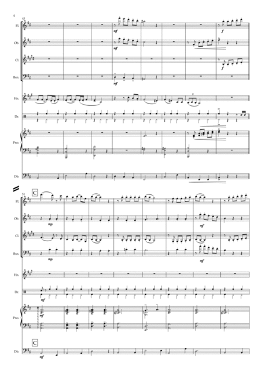 La Flor De La Canela Bassoon scores gallery preview page 4