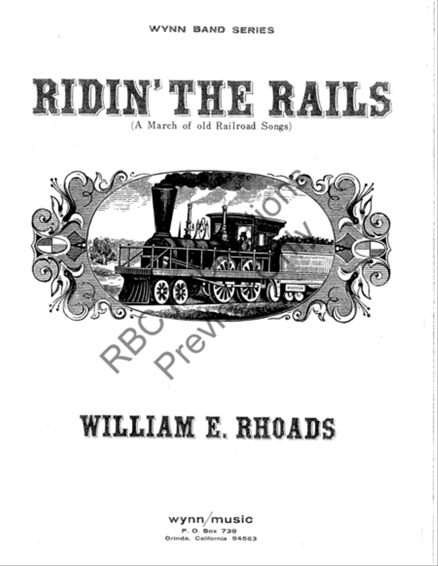 Riding The Rails (Score) Concert Band scores gallery preview page 2