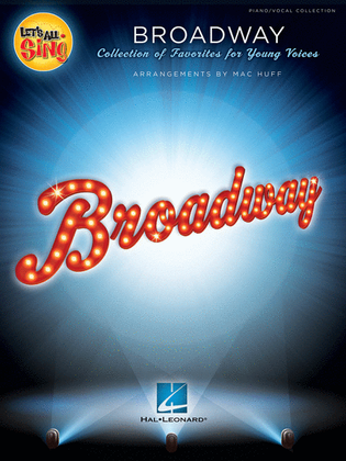 Book cover for Let's All Sing Broadway
