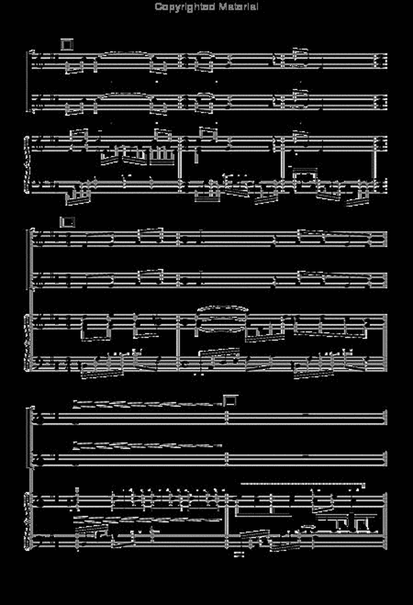The Moon is Distant from the Sea - SATB Octavo image number null