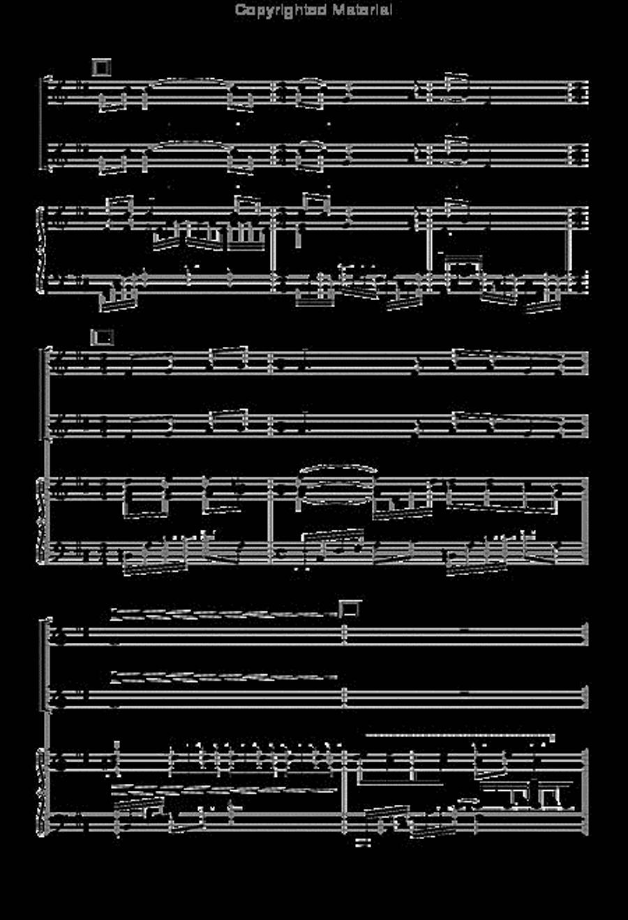 The Moon is Distant from the Sea - SATB Octavo 4-Part scores gallery preview page 3