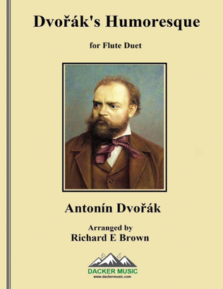 Book cover for Dvorak's Humoresque - Flute Duet